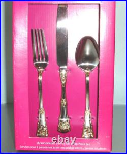 Royal Albert Stainless Old Country Roses 20 PC. Service For 4 New in Box