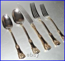 Royal Albert Stainless Old Country Roses Gold Trim 65 PC. Service/12 New No Box