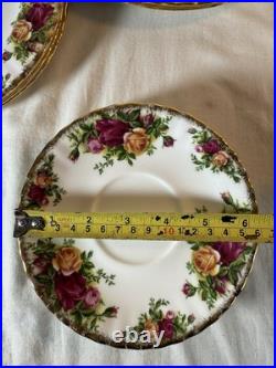 Royal Albert Traditional Fine Bone China Old Country Roses 14 Piece Set 1962