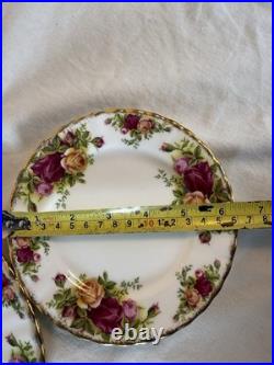 Royal Albert Traditional Fine Bone China Old Country Roses 14 Piece Set 1962