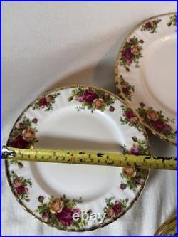Royal Albert Traditional Fine Bone China Old Country Roses 14 Piece Set 1962