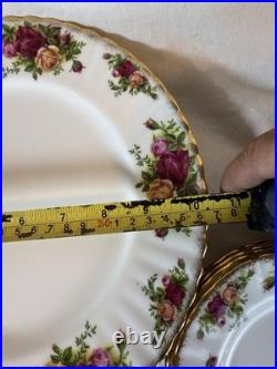 Royal Albert Traditional Fine Bone China Old Country Roses 14 Piece Set 1962