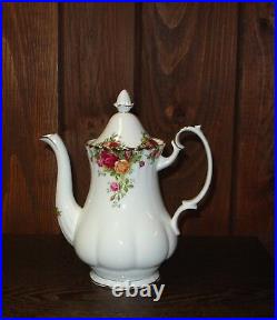 Royal Albert coffee pot Old Country Roses tea pot 11 inches