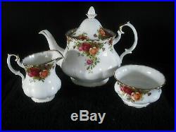 Royal Albert'old Country Roses' 22 Piece Teaset 1st