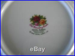 Royal Albert'old Country Roses' 22 Piece Teaset 1st (cake Plate 2nd)