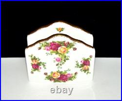 Royal Doulton / Albert, Old Country Roses NAPKIN HOLDER Brand New With Tag