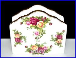 Royal Doulton / Albert, Old Country Roses NAPKIN HOLDER Brand New With Tag