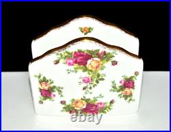 Royal Doulton / Albert, Old Country Roses NAPKIN HOLDER Brand New With Tag