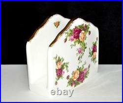 Royal Doulton / Albert, Old Country Roses NAPKIN HOLDER Brand New With Tag