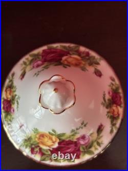 Royal Doulton Old Country Roses 3 Piece Bone China Tea Set Mint in Box