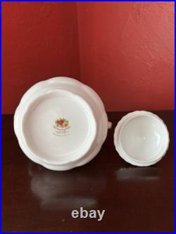 Royal Doulton Old Country Roses 3 Piece Bone China Tea Set Mint in Box