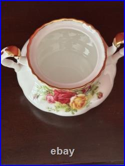 Royal Doulton Old Country Roses 3 Piece Bone China Tea Set Mint in Box