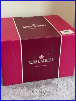 Royal Doulton Old Country Roses 3 Piece Bone China Tea Set Mint in Box