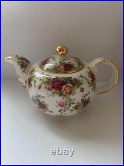 Royal Doulton Royal Albert Old Country Rose Tea Set 1999 Serves 4 New Withstickers