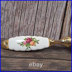 Royal Doulton Royal Albert Old Country Roses Gold Plated Tea Strainer