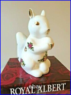 Royal Doulton / Royal Albert Old Country Roses Squirrel Figure