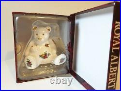 Royal Doulton / Royal Albert Old Country Roses Teddy Bear with Cat