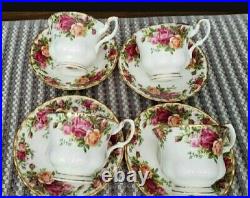 Royal Albert Old Country Roses - Set Completatore Da Tè In Fine Bone China - Rosa, Oro 22K - 5,1x3x15 Cm