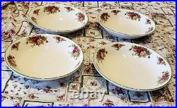Royal albert old country roses 4 pasta bowls