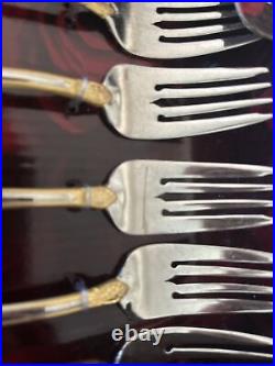 Royal albert old country roses 6 dessert forks