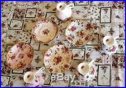 Royal albert old country roses cups and saucer 4 versions