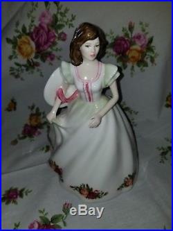 Royal albert old country roses figurine annabel numbered