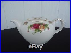 Royal albert old country roses green tea teapot Asian dinner tea set collection