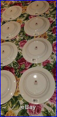 Royal albert old country roses salad RUBY CELEBRATION NWT