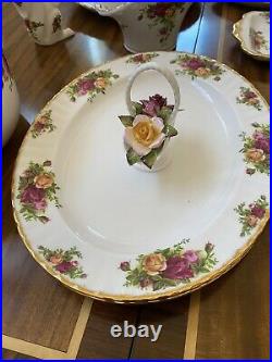 Royal albert old country roses set 80 pieces