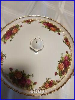 Royal albert old country roses soup tureen