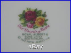 SALE RARE Set Gorgeous 87 Pcs Fine Bone China ENGLAND ROYAL ALBERT Country Roses
