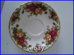 SETTING FOR 6- Royal Albert Fine Bone China OLD Country Roses ENGLAND NEW