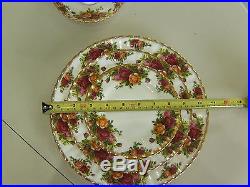 Set Of 6 Royal Albert Old Country Roses 5 Piece Place Settings Mint Plates Cups