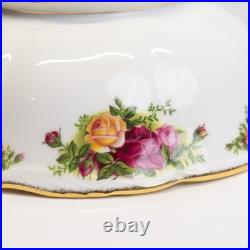STUNNING Royal Albert Old Country Roses Large Fruit Bowl 10.25 Made in England