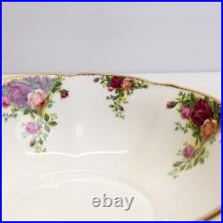 STUNNING Royal Albert Old Country Roses Large Fruit Bowl 10.25 Made in England