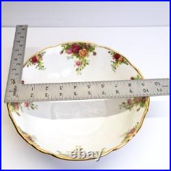 STUNNING Royal Albert Old Country Roses Large Fruit Bowl 10.25 Made in England