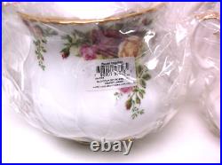 Sealed Royal Albert Old Country Roses Large Teapot with Creamer and Sugar Bowl Sealed Royal Albert Old Country Roses Large Teapot with Creamer and Sugar Bowl