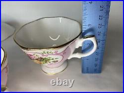 Set Of 2 Royal Albert Old Country Rose Cameo Pink Tea Cup Saucer
