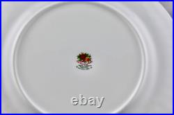Set Of 4 Royal Albert China Old Country Roses 10 Dinner Plates, England New