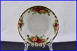 Set Of 4 Royal Albert China Old Country Roses Fruit/dessert (sauce) Bowls New Set Of 4 Royal Albert China Old Country Roses Fruit/dessert (sauce) Bowls New