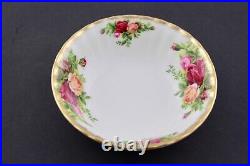 Set Of 4 Royal Albert China Old Country Roses Fruit/dessert (sauce) Bowls New Set Of 4 Royal Albert China Old Country Roses Fruit/dessert (sauce) Bowls New