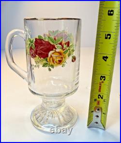 Set Of 4 Royal Albert Old Country Roses Irish Mugs Vintage Set Of 4 Royal Albert Old Country Roses Irish Mugs Vintage