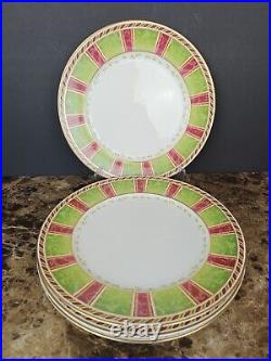 Set Of 4 Royal Albert Seasons of Colour Red Service Plates Old Country Roses 12