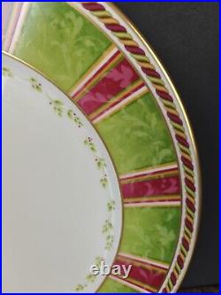 Set Of 4 Royal Albert Seasons of Colour Red Service Plates Old Country Roses 12