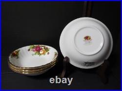 Set of 4 ROYAL ALBERT OLD COUNTRY ROSES Sauce/Dessert Bowls (J15)