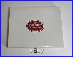 Set of 6 ROYAL ALBERT Old Country Roses Gold Plated Cutlery Vintage Sweet Forks