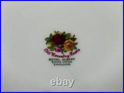 Set of 6 Royal Albert Bone China OLD COUNTRY ROSES Dinner Plates