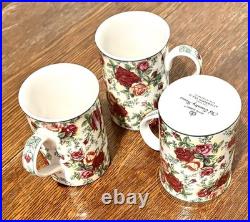 Set of 7 Royal Albert Old Country Roses Afternoon Tea II Coffee Cups Mugs