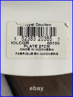 Set of 8 1962 Royal Albert Old Country Roses 10.5 Dinner Plate Bone China