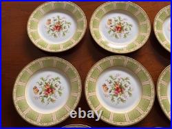 Set of 8 Royal Albert Seasons of Color Old Country Roses 2006 Spring Trellis